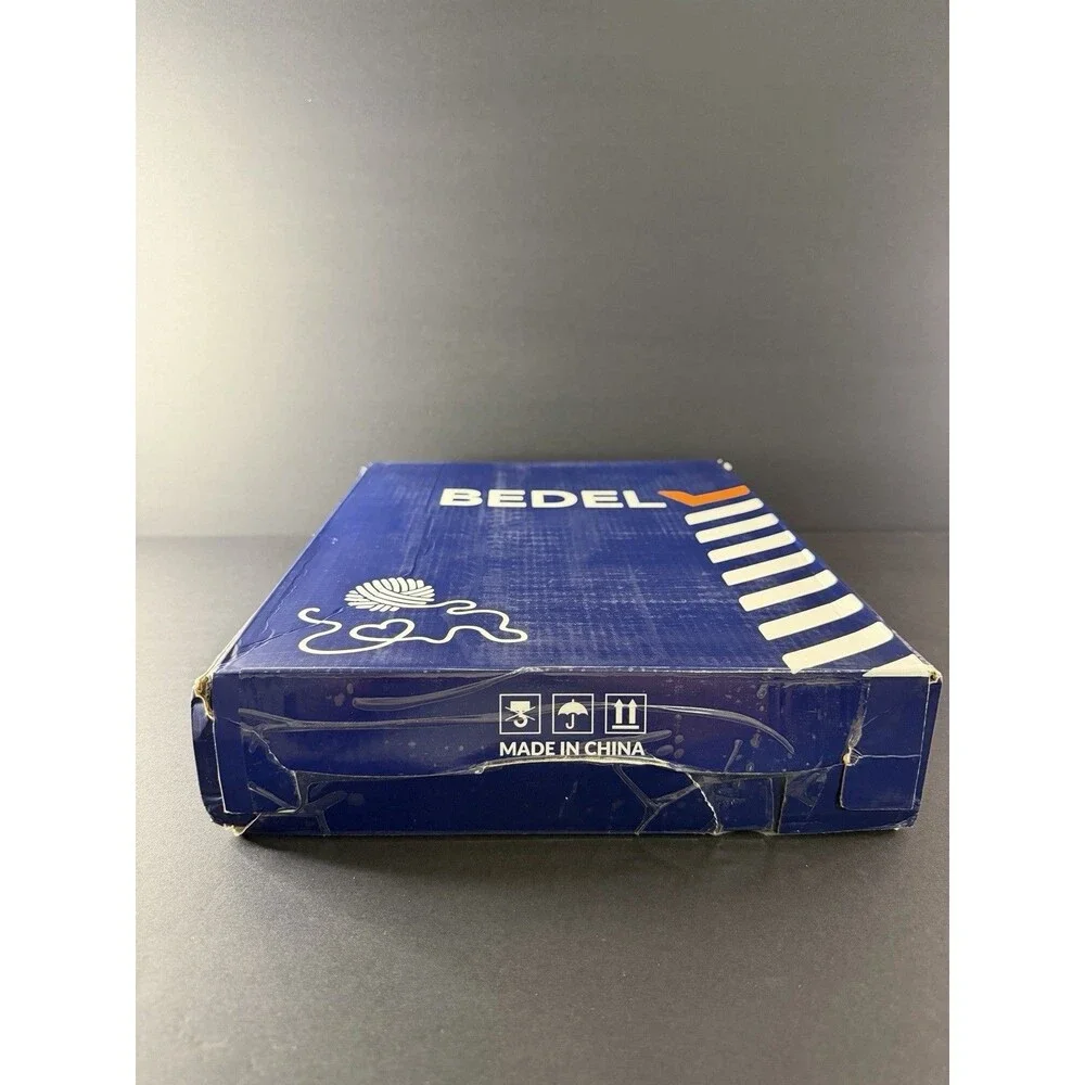 BEDELITE Velvet Black QUEEN Fitted Sheet & 2 Pillowcases - Open Box/ Sealed Item